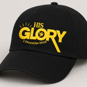 His Glory Black Cap